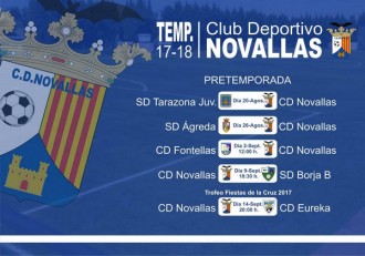 Novallas pretemporada 2017 - 2018